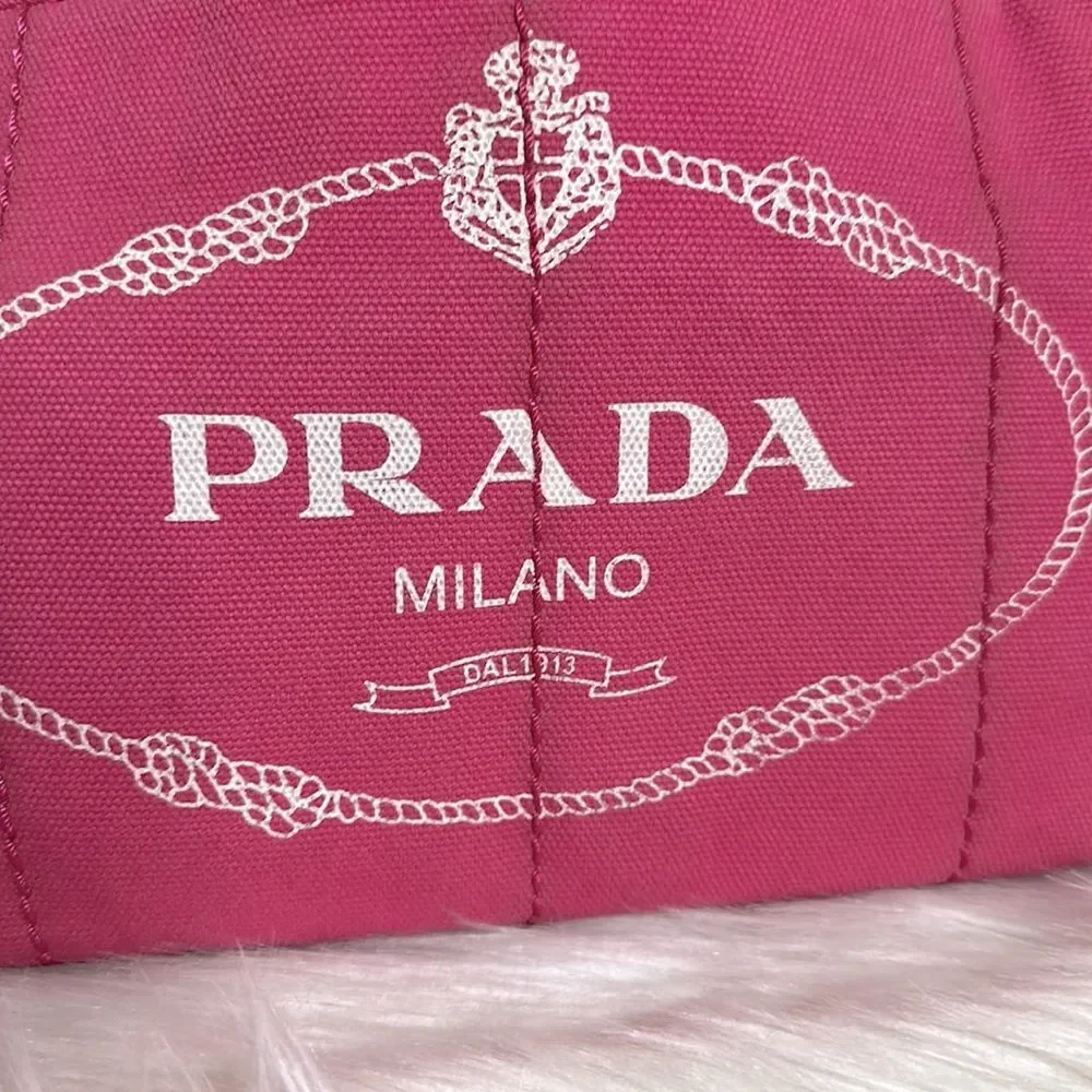 💯Authentic Prada Canapa Two Way - Small sized 🍀